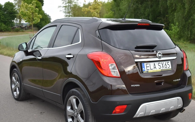 Opel Mokka cena 51900 przebieg: 133000, rok produkcji 2013 z Łask małe 781